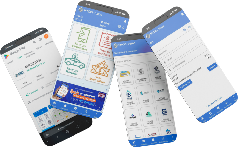 Aplicación en celulares